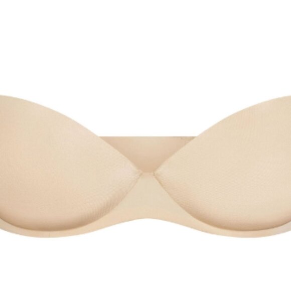 Skims Ultimate Strapless Push-up Bra - 38D - SAND - NWT - Picture 3 of 3